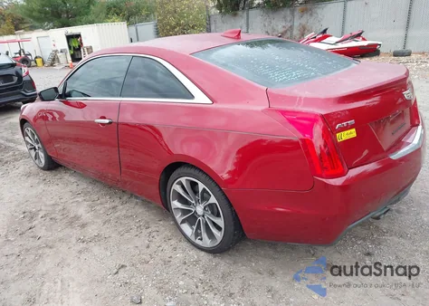 2016 Cadillac Ats Luxury Collection из США, поврежденный, VIN 1G6AB1RX0G0117532